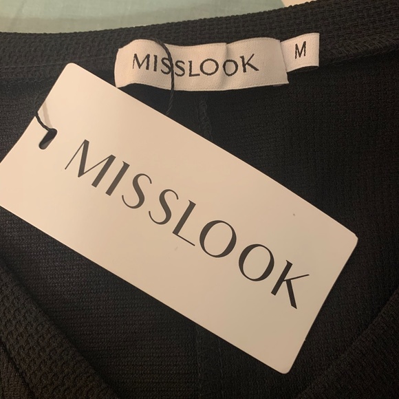 NWT MISSLOOK Womens V Neck Pullover Sweater - Picture 5 of 7